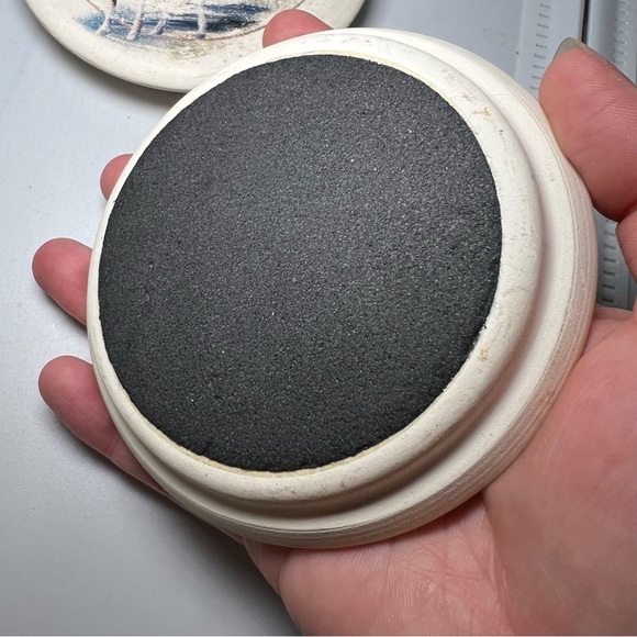 Sandstone Creations Coasters Horses Set of 4 Non-Slip Protective Backing VTG - Picture 5 of 6